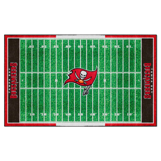 Tampa Bay Buccaneers 6 ft. x 10 ft. Plush Area Rug