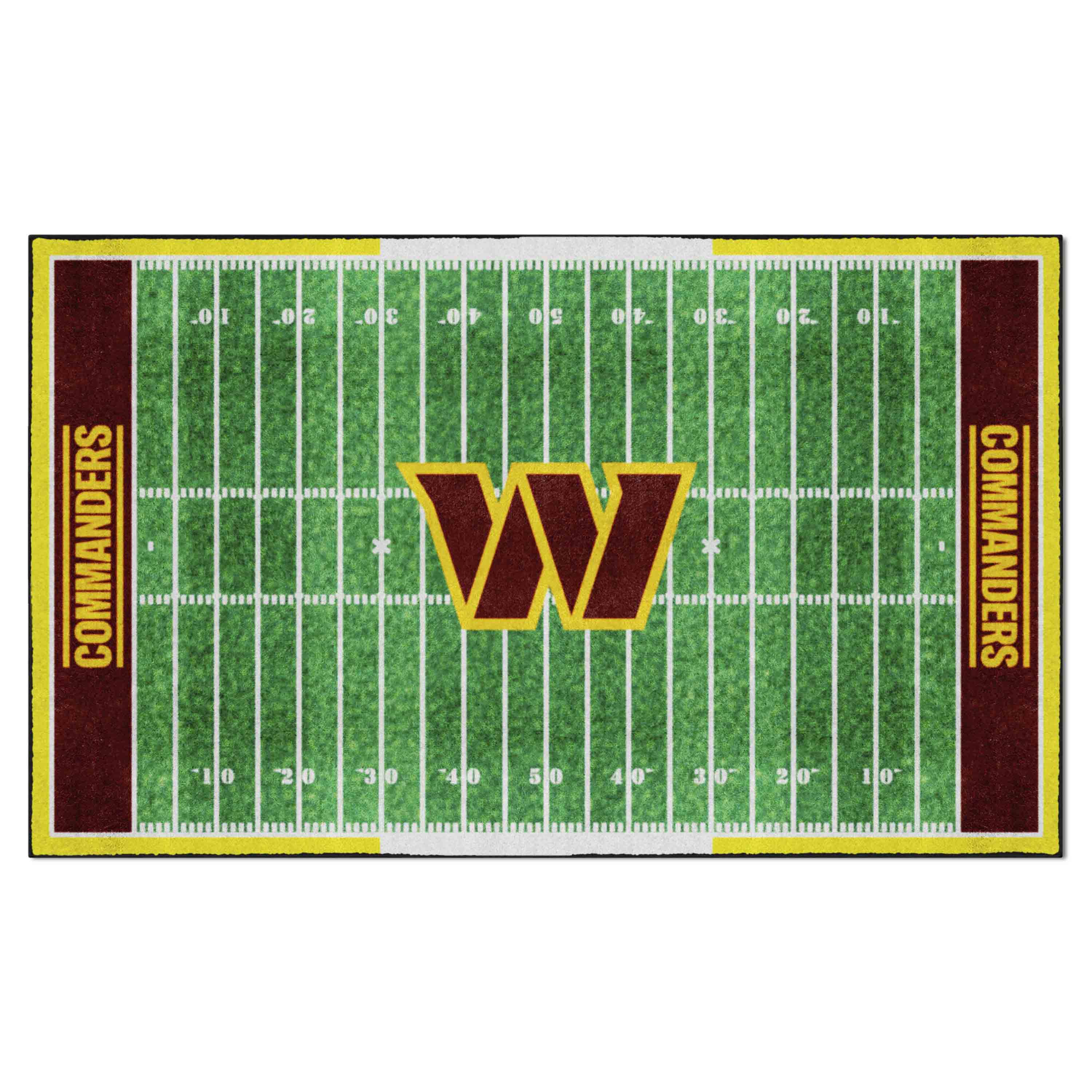 Washington Commanders 6 ft. x 10 ft. Plush Area Rug