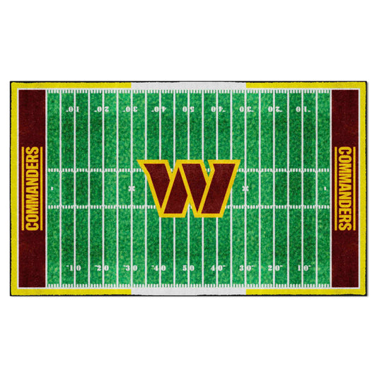Washington Commanders 6 ft. x 10 ft. Plush Area Rug
