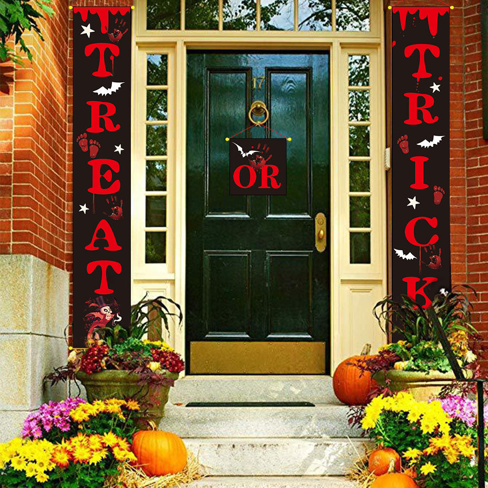 Halloween decoration outdoor banner halloween couplets - My Store - Flyclothing LLC