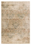 5' X 8' Champagne Vintage Area Rug - Homeroots