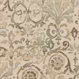 5' X 8' Ivory Vintage Area Rug - Homeroots