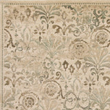 5' X 8' Ivory Vintage Area Rug - Homeroots