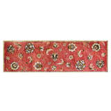2' X 7' Sienna Floral Vines Wool Runner Rug - Homeroots