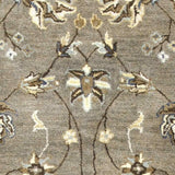 7' Grey Hand Tufted Wool Traditional Floral Indoor Area Rug - Homeroots - Flyclothing LLC