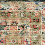 5' X 7' Charcoal Southwestern Hand Woven Distressed Area Rug - Homeroots - Flyclothing LLC