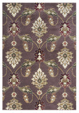 5' X 8' Purple Area Rug - Homeroots - Flyclothing LLC