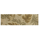 8' Sand Beige Wool Handmade Runner Rug - Homeroots