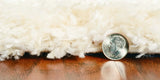 5' X 8' Ivory Grey Machine Woven Chain Link Indoor Area Rug - Homeroots - Flyclothing LLC