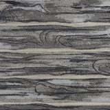 5' X 8' Grey Machine Woven Abstract Brushstroke Indoor Area Rug - Homeroots