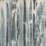 5' X 8' Teal Abstract Brushstrokes Indoor Area Rug - Homeroots