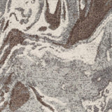 5' X 8' Mocha Marble Indoor Area Rug - Homeroots - Flyclothing LLC
