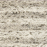 3' X 5' Grey Braided Wool Indoor Area Rug - Homeroots - Flyclothing LLC