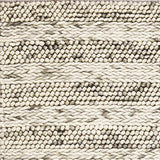 3' X 5' Grey Braided Wool Indoor Area Rug - Homeroots - Flyclothing LLC