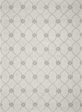 5' X 7' Ivory Hand Tufted Wool Ogee Indoor Area Rug - Homeroots - Flyclothing LLC