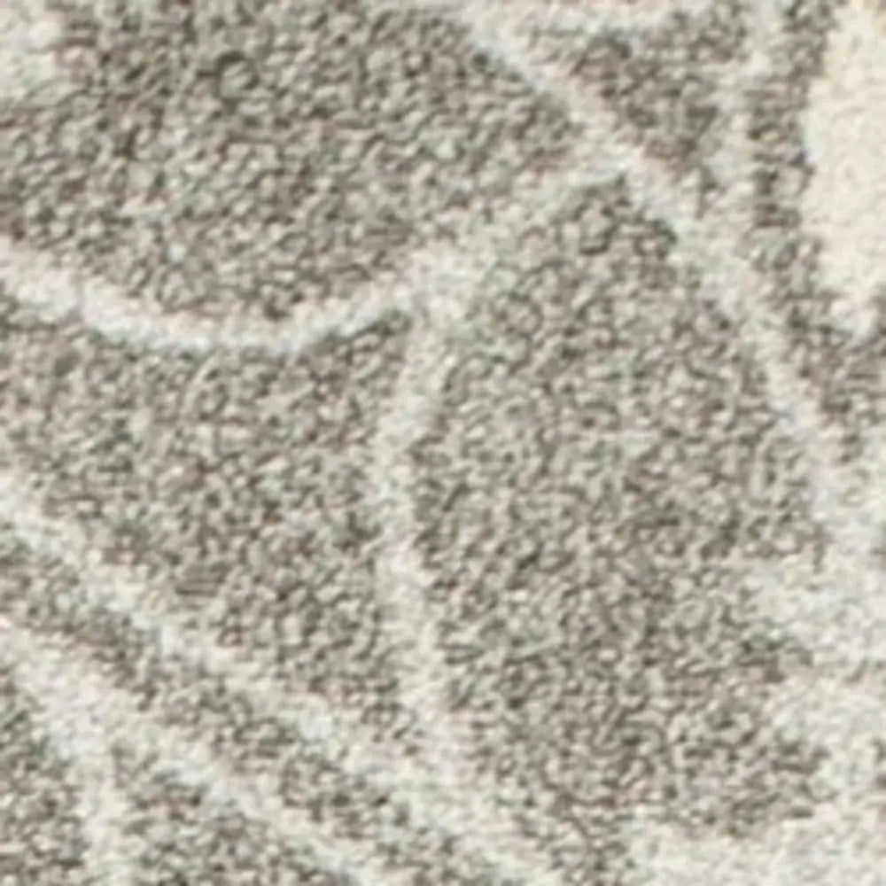 7' X 10' Gray Moroccan Indoor Outdoor Area Rug - Homeroots - Flyclothing LLC
