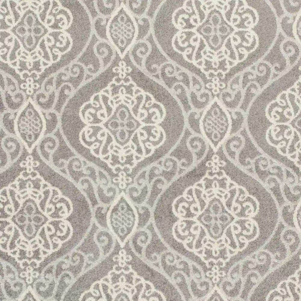 7' X 10' Silver Moroccan Indoor Outdoor Area Rug - Homeroots - Flyclothing LLC