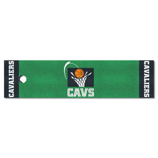 NBA Retro Cleveland Cavaliers Putting Green Mat - 1.5ft. x 6ft. - Cleveland Cavaliers