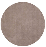 6' Round Beige Plain Indoor Area Rug - Homeroots - Flyclothing LLC