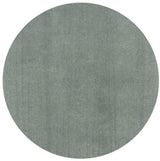 6' Slate Blue Round Indoor Shag Rug - Homeroots - Flyclothing LLC