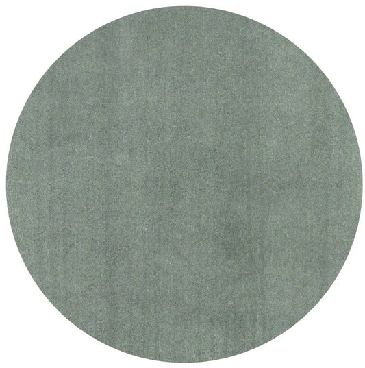 6' Slate Blue Round Indoor Shag Rug - Homeroots - Flyclothing LLC