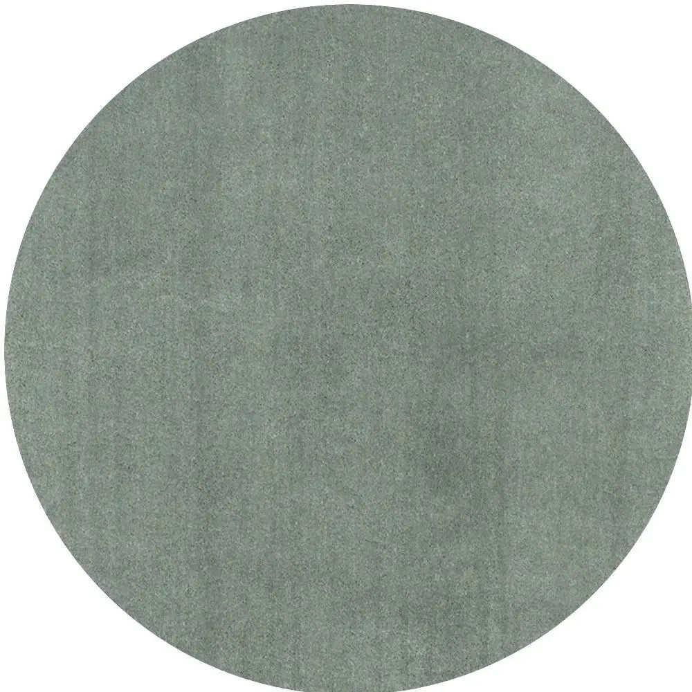 6' Slate Blue Round Indoor Shag Rug - Homeroots - Flyclothing LLC