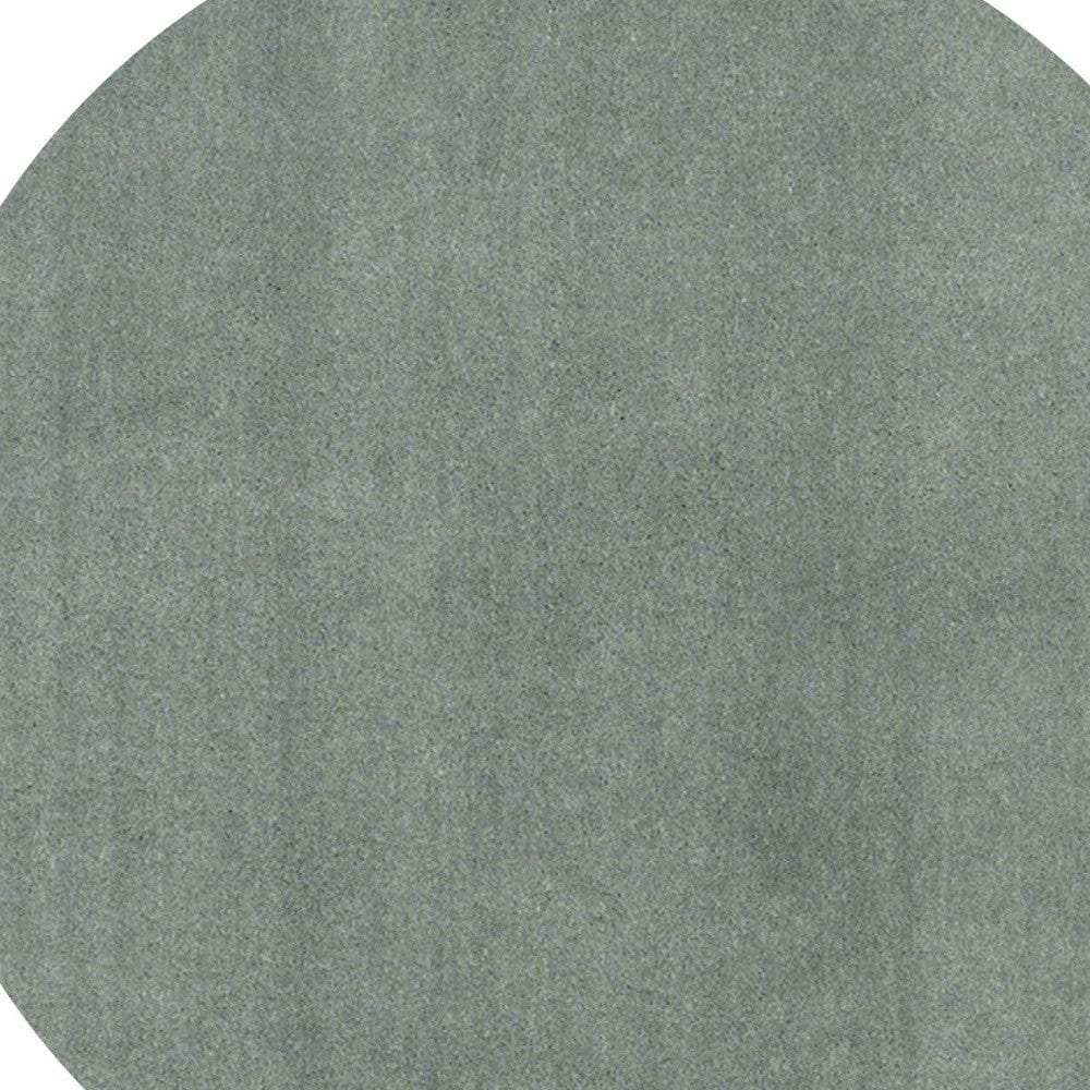 6' Slate Blue Round Indoor Shag Rug - Homeroots - Flyclothing LLC