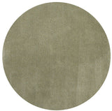 6' Sage Green Round Hand Woven Area Rug - Homeroots - Flyclothing LLC