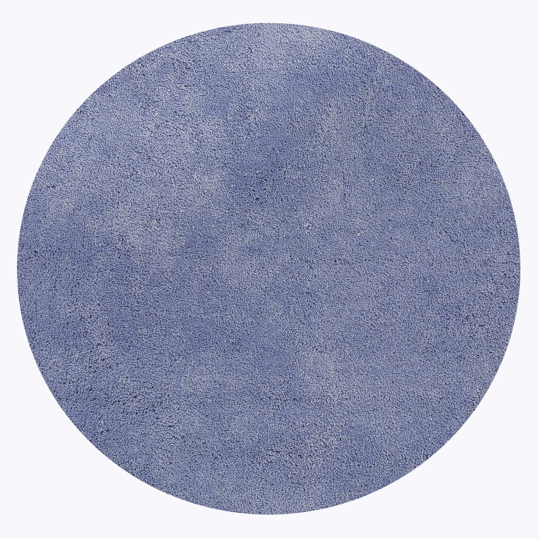 6' Purple Round Indoor Shag Rug - Homeroots - Flyclothing LLC