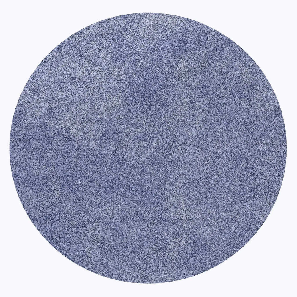 6' Purple Round Indoor Shag Rug - Homeroots - Flyclothing LLC