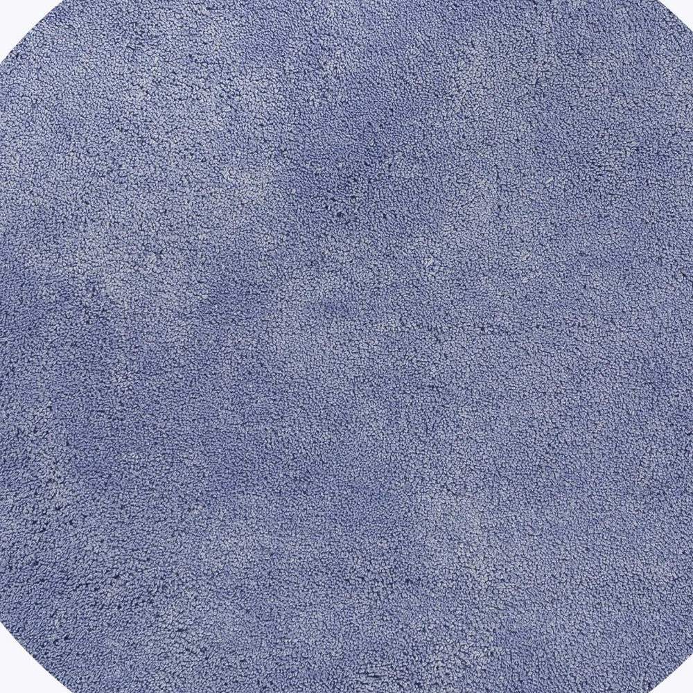 6' Purple Round Indoor Shag Rug - Homeroots - Flyclothing LLC