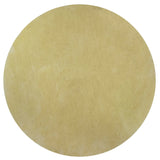 6' Round Polyester Canary Yellow Area Rug - Homeroots - Flyclothing LLC