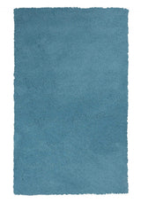 5' X 7' Highlighter Blue Plain Indoor Area Rug - Homeroots - Flyclothing LLC