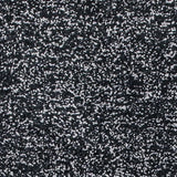 5' X 7' Black Heather Indoor Shag Rug - Homeroots