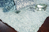 5' X 7' Slate Heather Indoor Shag Rug - Homeroots - Flyclothing LLC