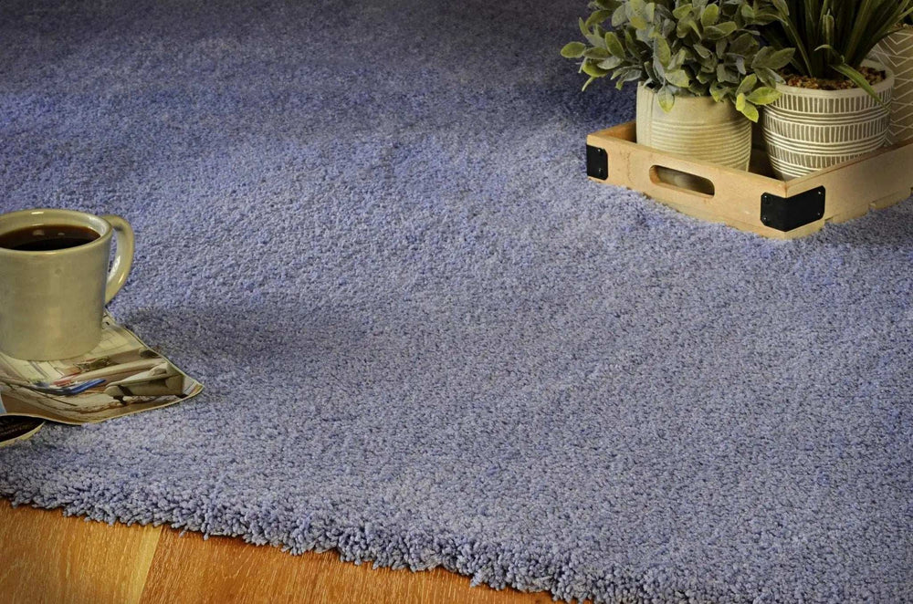 5' X 7' Purple Plain Indoor Area Rug - Homeroots - Flyclothing LLC