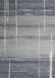 5' X 8' Blue Grey Machine Woven Abstract Indoor Area Rug - Homeroots