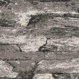 5' X 8' Gray Abstract Area Rug - Homeroots - Flyclothing LLC