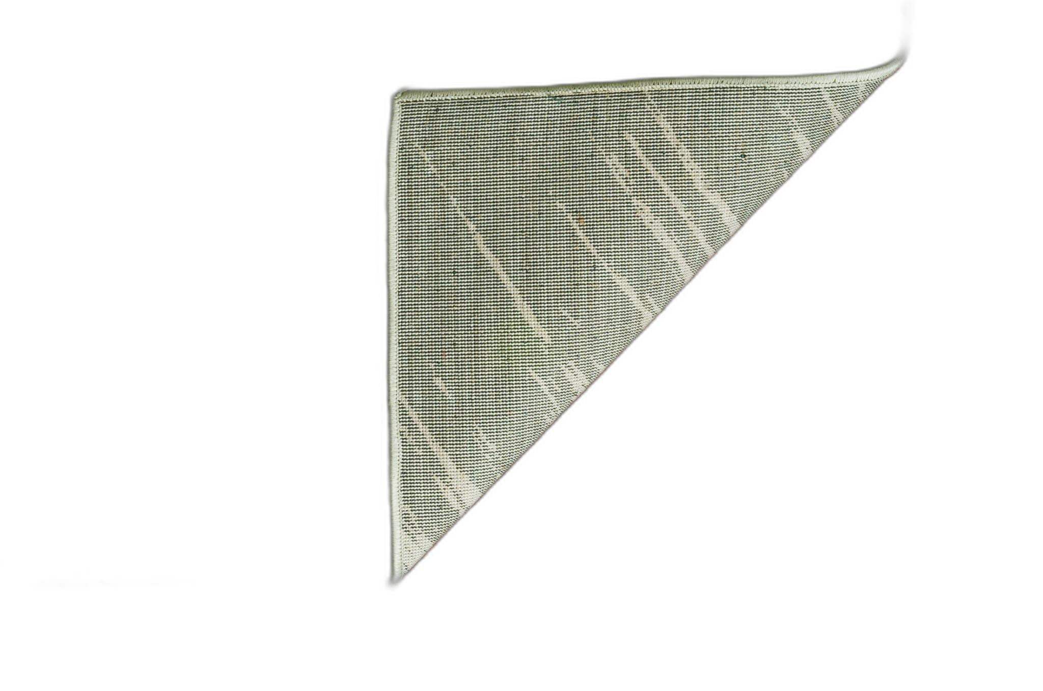5' X 8' Silver Grey Machine Woven Abstract Brushstroke Indoor Area Rug - Homeroots - Flyclothing LLC
