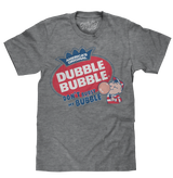 Dubble Bubble Don't Burst My Bubble T-Shirt - Gray