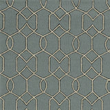 5' X 7' Green and Ivory Geometric Hand Hooked Area Rug - Homeroots
