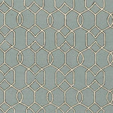 5' X 7' Green and Ivory Geometric Hand Hooked Area Rug - Homeroots - Flyclothing LLC