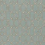 5' X 7' Green and Ivory Geometric Hand Hooked Area Rug - Homeroots - Flyclothing LLC