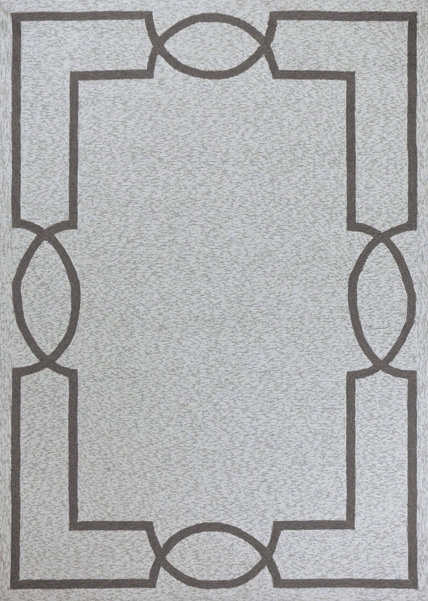 5' X 7' Ivory Indoor Outdoor Area Rug - Homeroots - Flyclothing LLC