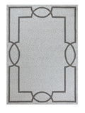5' X 7' Ivory Indoor Outdoor Area Rug - Homeroots