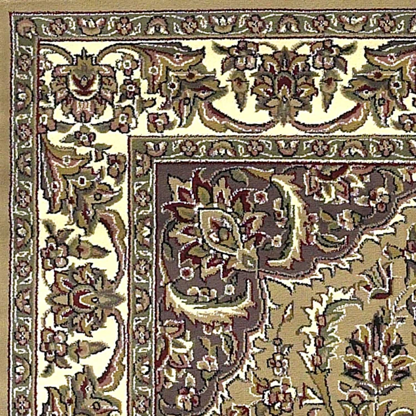 8' Beige And Ivory Area Rug - Homeroots - Flyclothing LLC