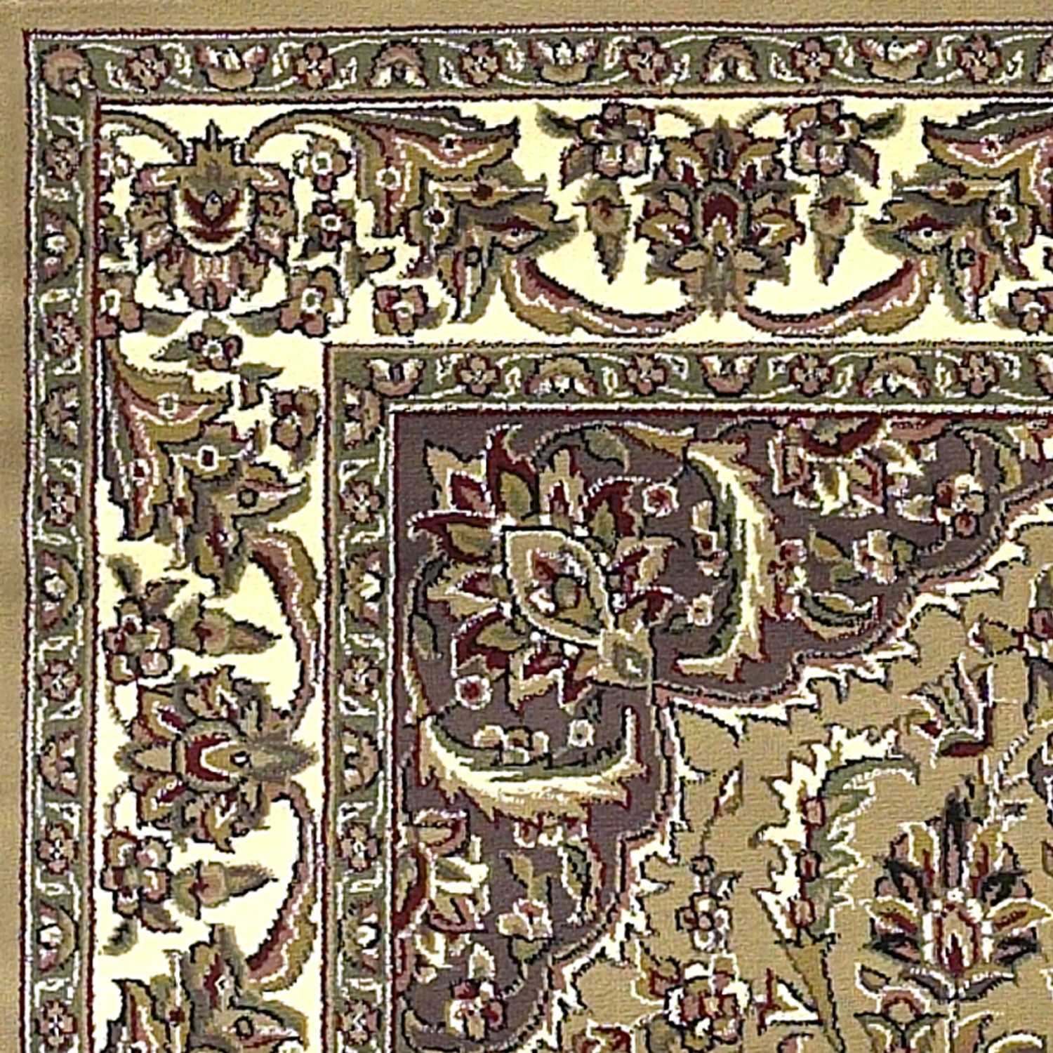 8' Beige And Ivory Area Rug - Homeroots - Flyclothing LLC