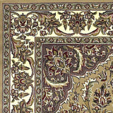 8' Beige And Ivory Area Rug - Homeroots