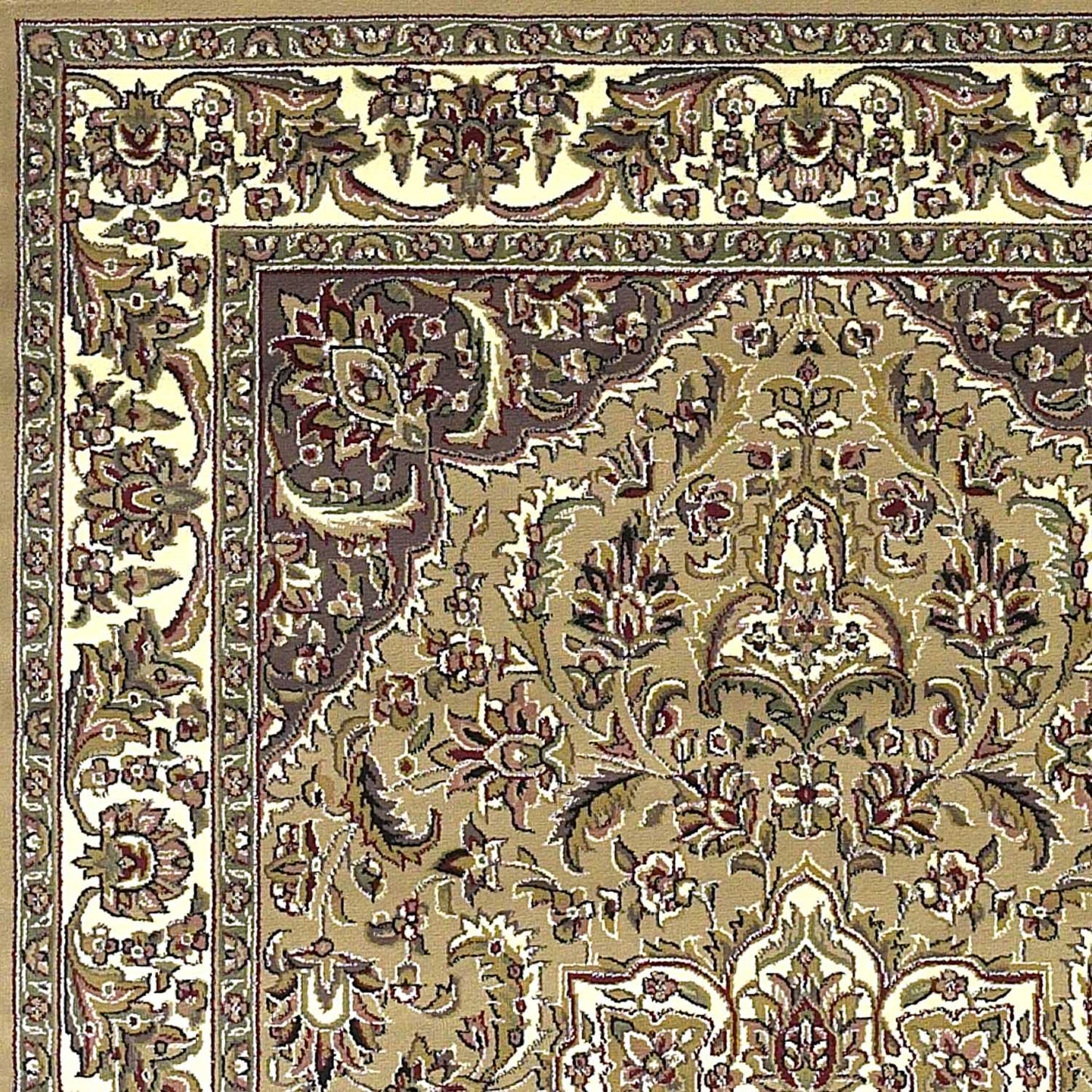 8' Beige And Ivory Area Rug - Homeroots - Flyclothing LLC