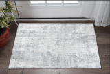 3' X 5' Gray Abstract Hand Loomed Area Rug - Homeroots